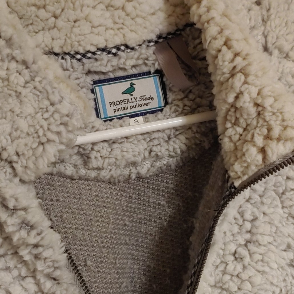 Fuzzy Gray Pullover - image 2